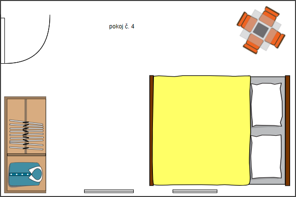 Zimmer Nr. 4 — 1. Stock